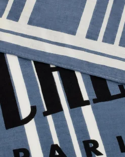 Best Sale Chevignon Bandana City Bleu Foulard En Coton Biologique