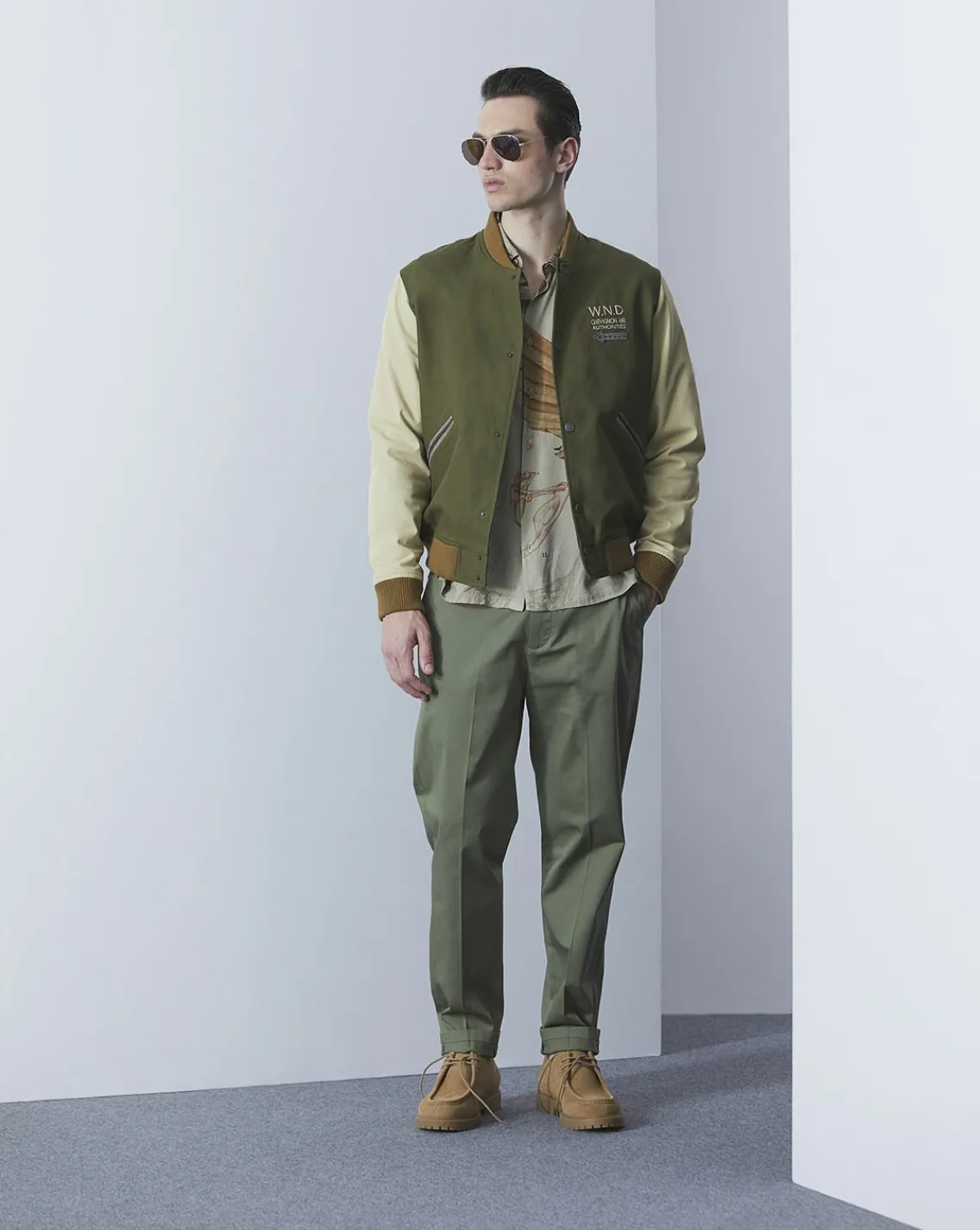 Sale Chevignon Blouson Air Wear Kaki Blouson Aviateur En Coton