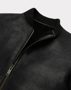 Flash Sale Chevignon Blouson Park Noir Teddy En Mouton Laine