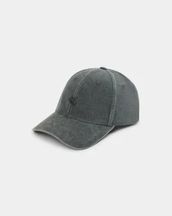 Hot Chevignon Casquette City Cap Wash Noir Casquette Brodee Effet Lave