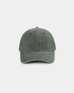 New Chevignon Casquette City Cap Wash Vert Casquette Brodee Effet Lave