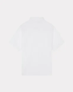 New Chevignon Chemise Hawaien Blanc Chemise En Coton Style Hawaien