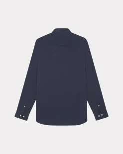Store Chevignon Chemise Lin Togs Bleu Marine Chemise En Lin Coupe Straight