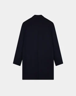 Cheap Chevignon Manteau Chester Bleu Marine Manteau Classique En Drap De Laine