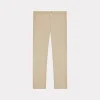 Outlet Chevignon Pantalon Duck Chino Beige Pantalon Chino Coupe Ajustee