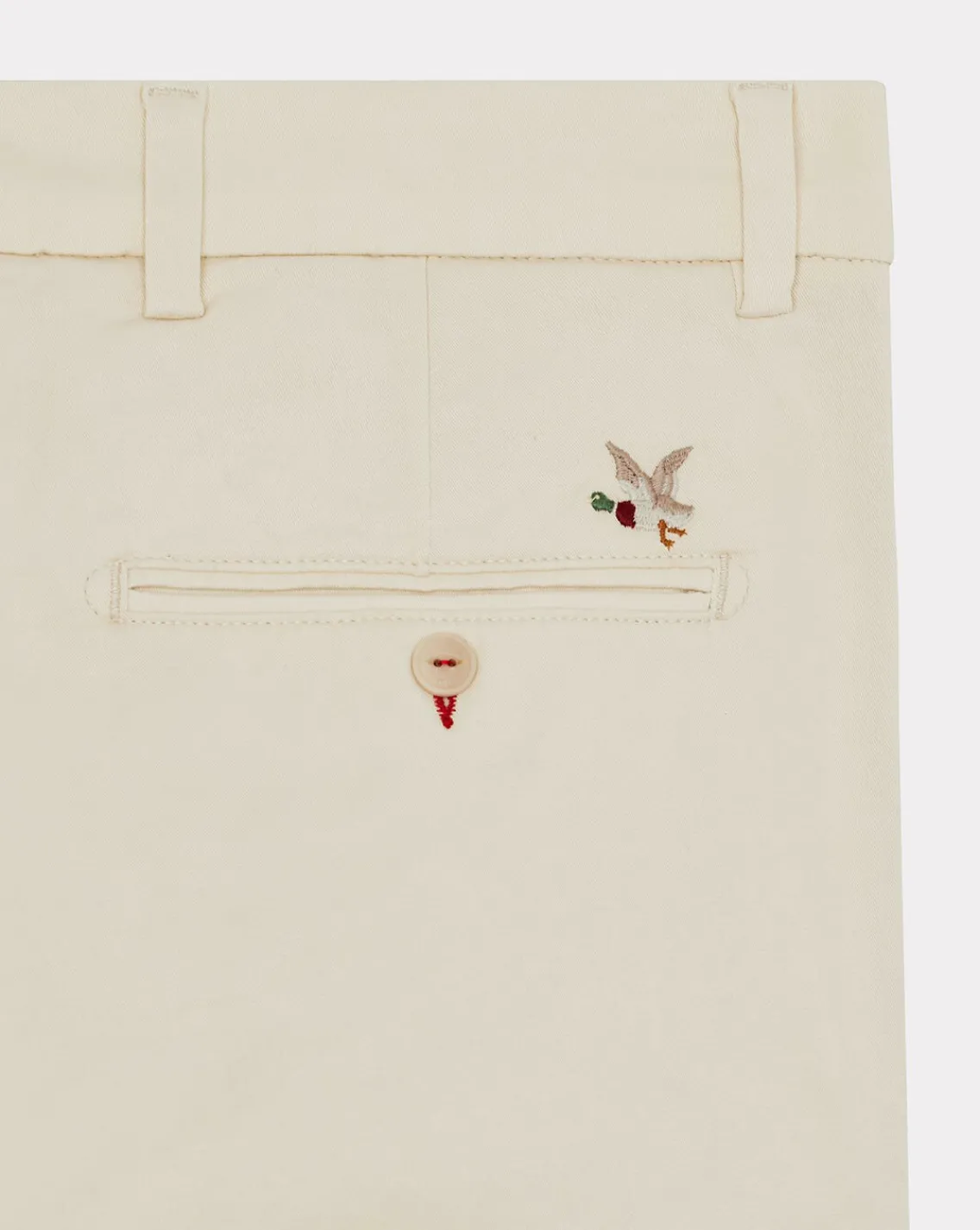 Online Chevignon Pantalon Duck Chino Beige Pantalon Chino Coupe Ajustee