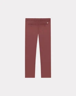 Online Chevignon Pantalon Duck Chino Burgundy Pantalon Chino Coupe Ajustee