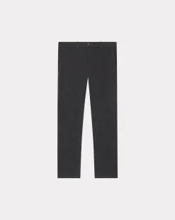 Online Chevignon Pantalon Duck Chino Noir Pantalon Chino Coupe Ajustee