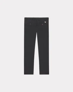 Online Chevignon Pantalon Duck Chino Noir Pantalon Chino Coupe Ajustee