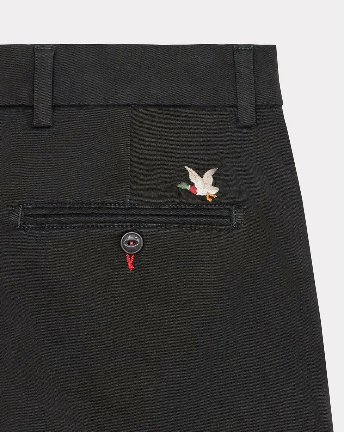 Online Chevignon Pantalon Duck Chino Noir Pantalon Chino Coupe Ajustee