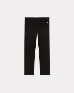 Best Sale Chevignon Pantalon Duck Chino Noir Pantalon Chino Coupe Ajustee