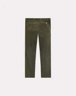 Hot Chevignon Pantalon Duck Chino Velours Kaki Pantalon Chino En Velours