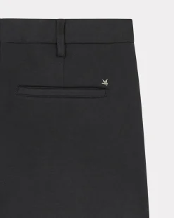 Fashion Chevignon Pantalon Street Suit Pant Noir Pantalon De Costume Coupe Ajustee