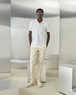 Cheap Chevignon Polo O-Togs Blanc Polo Manches Courtes Avec Broderie Canard