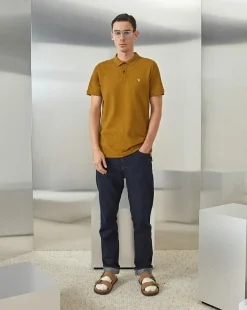 Outlet Chevignon Polo O-Togs Kaki Polo Manches Courtes Avec Broderie Canard