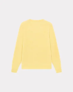 Clearance Chevignon Pull City Wool Jaune Pull Col Rond, Broderie