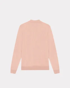 New Chevignon Pull Ducky Polo Rose Clair Pull Fin En Coton Manches Longues