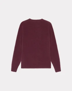 Cheap Chevignon Pull Pocket Wool Burgundy Pull Col Rond En Laine