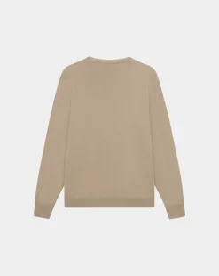 Cheap Chevignon Pull U Togs Beige Pull Col Rond Broderie Canard