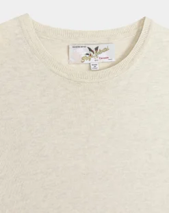 Flash Sale Chevignon Pull U Togs Ecru Pull Col Rond Broderie Canard
