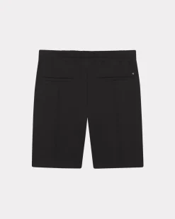Hot Chevignon Short Duck Knit Noir Bermuda En Jersey
