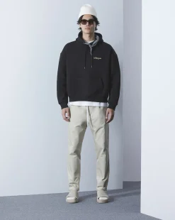 Best Chevignon Sweatshirt Hood 90 Noir Sweat A Capuche Brode