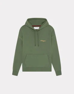 Online Chevignon Sweatshirt Hood 90 Vert Sweat A Capuche Brode