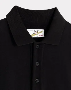 Discount Chevignon Sweatshirt Polo Sweat Noir Sweat Col Polo, 100% Coton