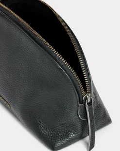Sale Chevignon Trousse Kit Bag Noir Trousse En Cuir De Chevre