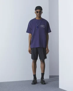 Best Chevignon T-Shirt Bay Winds Oversize Bleu T-Shirt Brode Coupe Ample