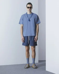 Best Sale Chevignon T-Shirt City Tee Oversize Bleu T-Shirt Logo Signature
