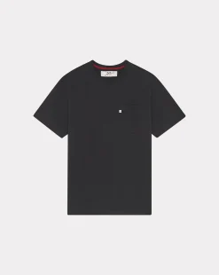 New Chevignon T-Shirt Duck Color Tee Noir T-Shirt A Poche Col Rond