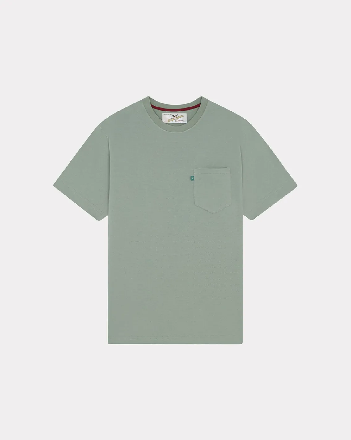 Cheap Chevignon T-Shirt Duck Color Tee Vert T-Shirt A Poche Col Rond