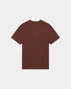 Store Chevignon T-Shirt Duck Tee Burgundy T-Shirt Col Rond