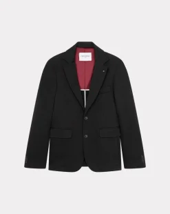 Outlet Chevignon Veste Street Suit Noir Veste De Costume Coupe Ajustee